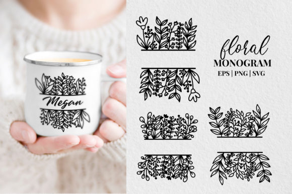 4 Floral Split Monogram Frames: A Real Designer's Review