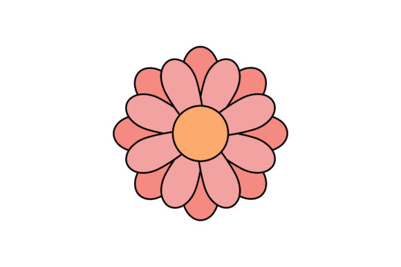 Bloom Natural Floral Symbol: Graphics and Illustrations for Modern Publishing