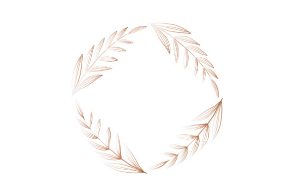 Circle Floral Frame: Premium Graphics & Freebies for Modern Design