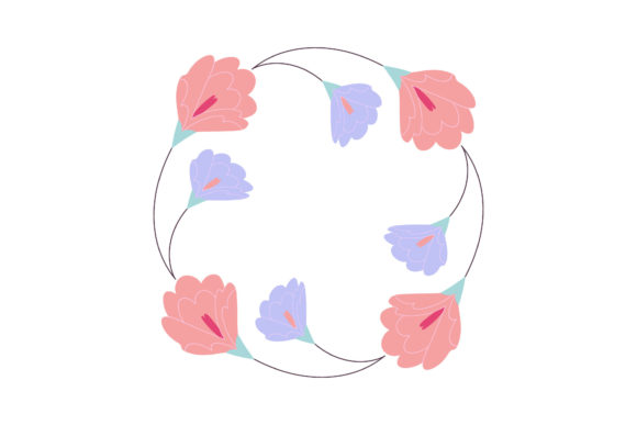 Floral Circle Design Beauty: A Freebies Graphics Review for Real Projects