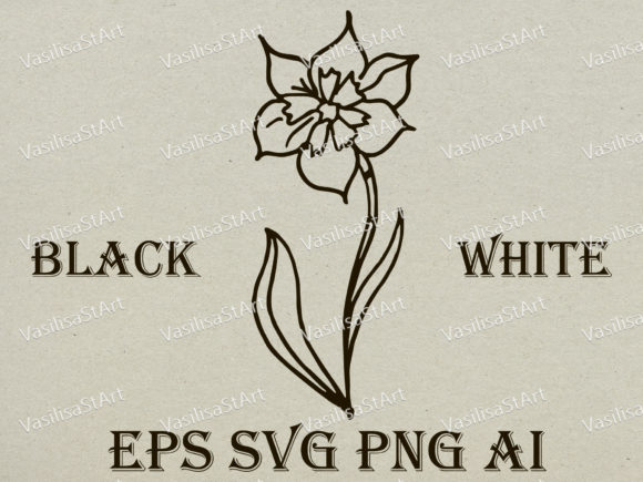 Floral Flower Chalkboard Graphics for Real Branding