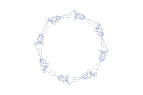 Floral Frame Circle Isolated Graphics and Illustrations Review