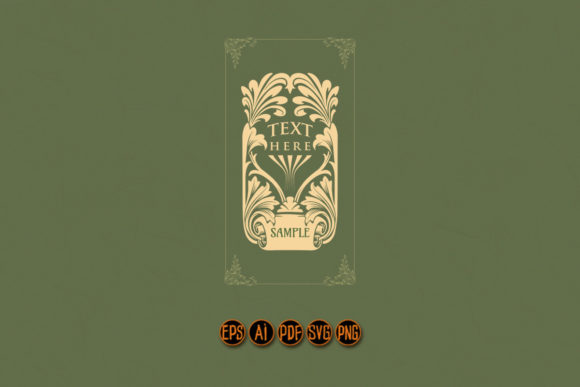 Luxury Vintage Label Floral Ornaments: Graphics & Illustrations Review
