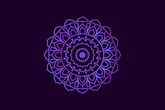 Mandala Floral Circle Arabic Beauty: Premium Graphics & Illustrations
