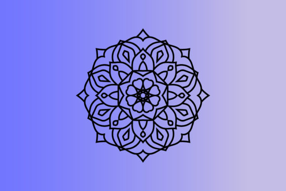 Mandala Indian Floral Graphics for Modern Illustrations