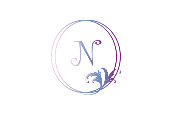 Monogram Elegant Floral: Premium Graphics and Illustrations for Local Brands