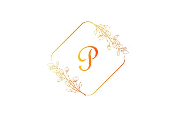 Monogram Floral Gradient: Premium Graphics & Illustrations for Local Brands