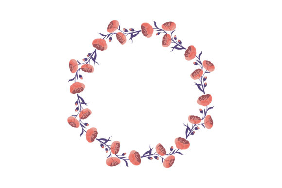 Ornament Frame Floral Designs for Graphics and Illustrations